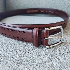 ALLEN EDMONDS Dress BELT #74006 Size 44 BROWN